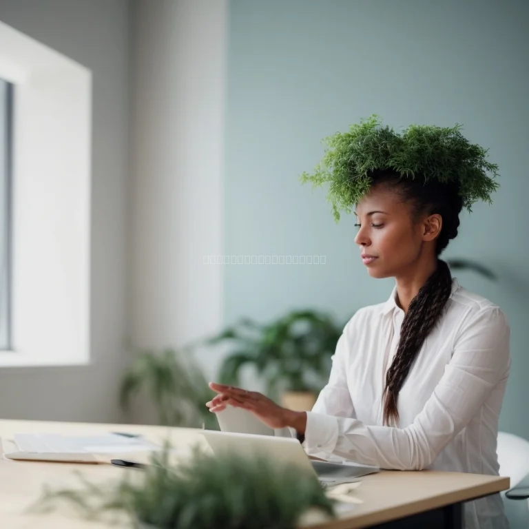 自然の中で瞑想する参加者